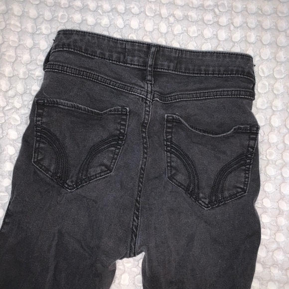 black hollister high rise skinny jeans - Picture 2 of 3
